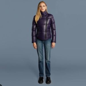 Bod & Christensen ‘VICKY’ Leather Puffer Without Hood